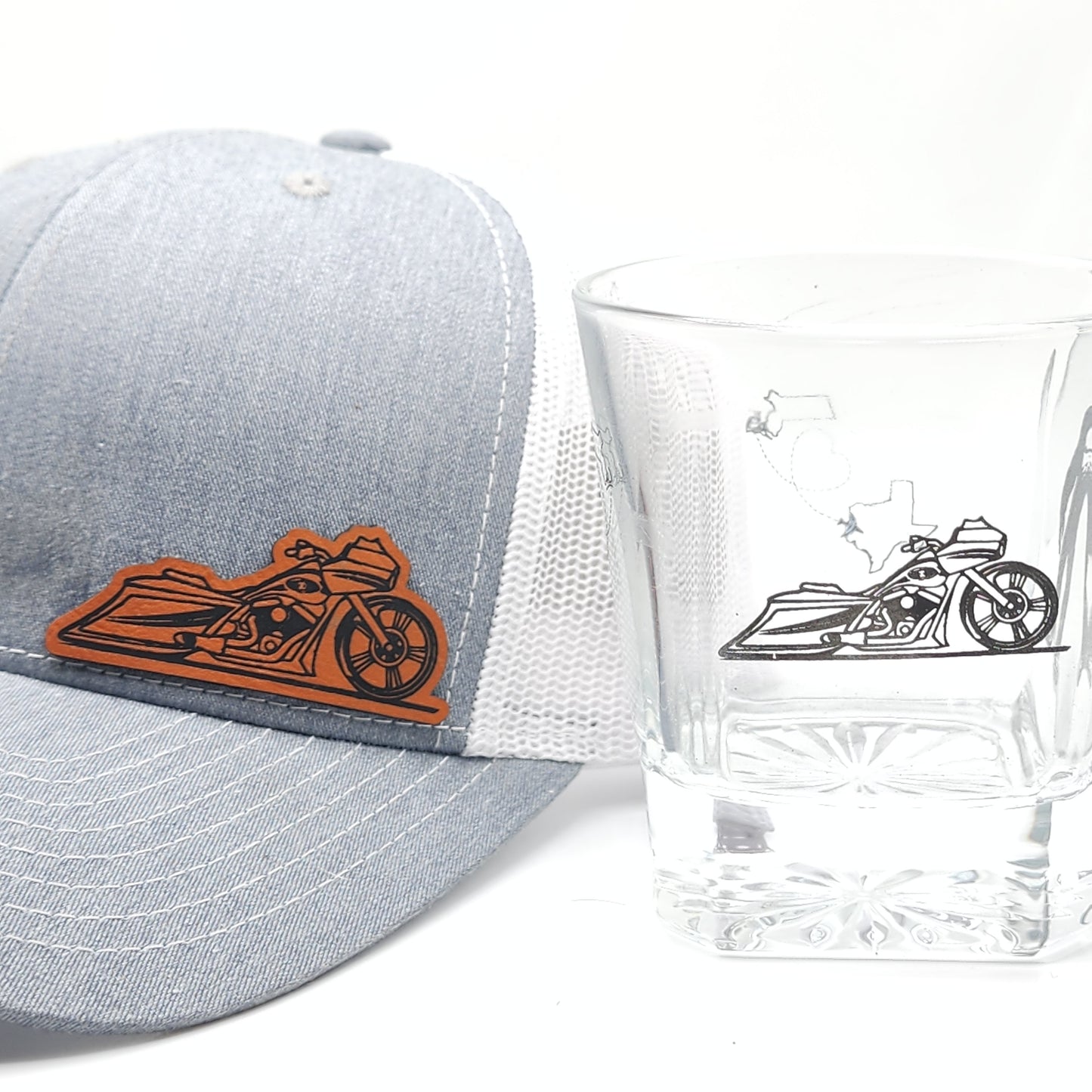 Custom whiskey glasses