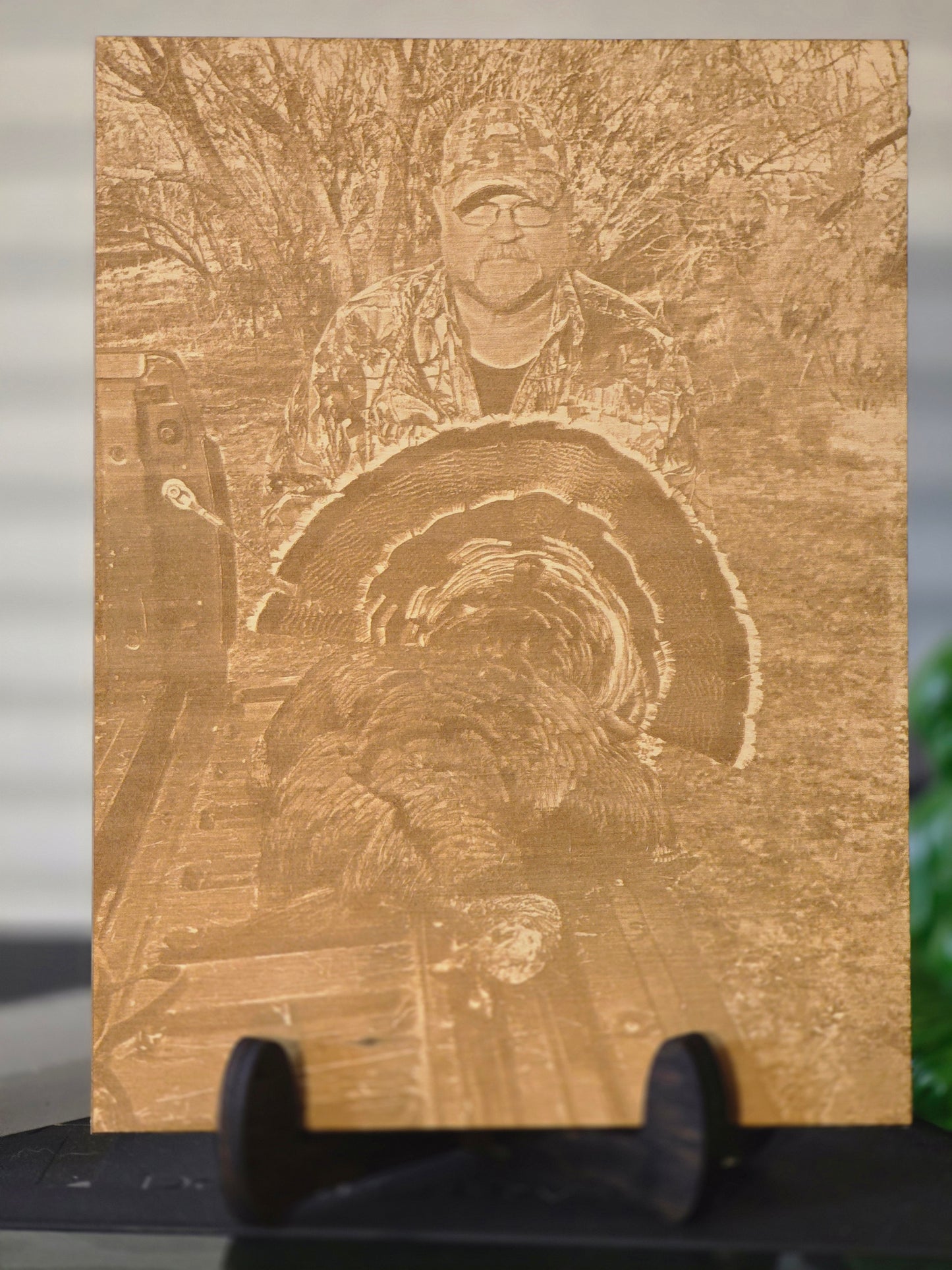 Human Photo on Maple