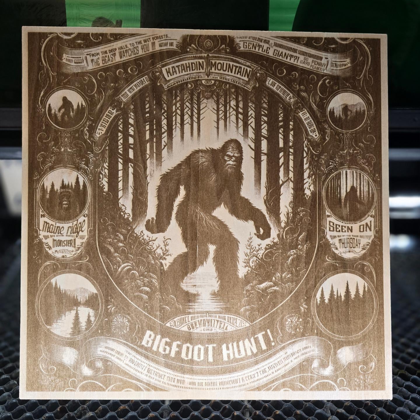 Wood Engraved Pictures