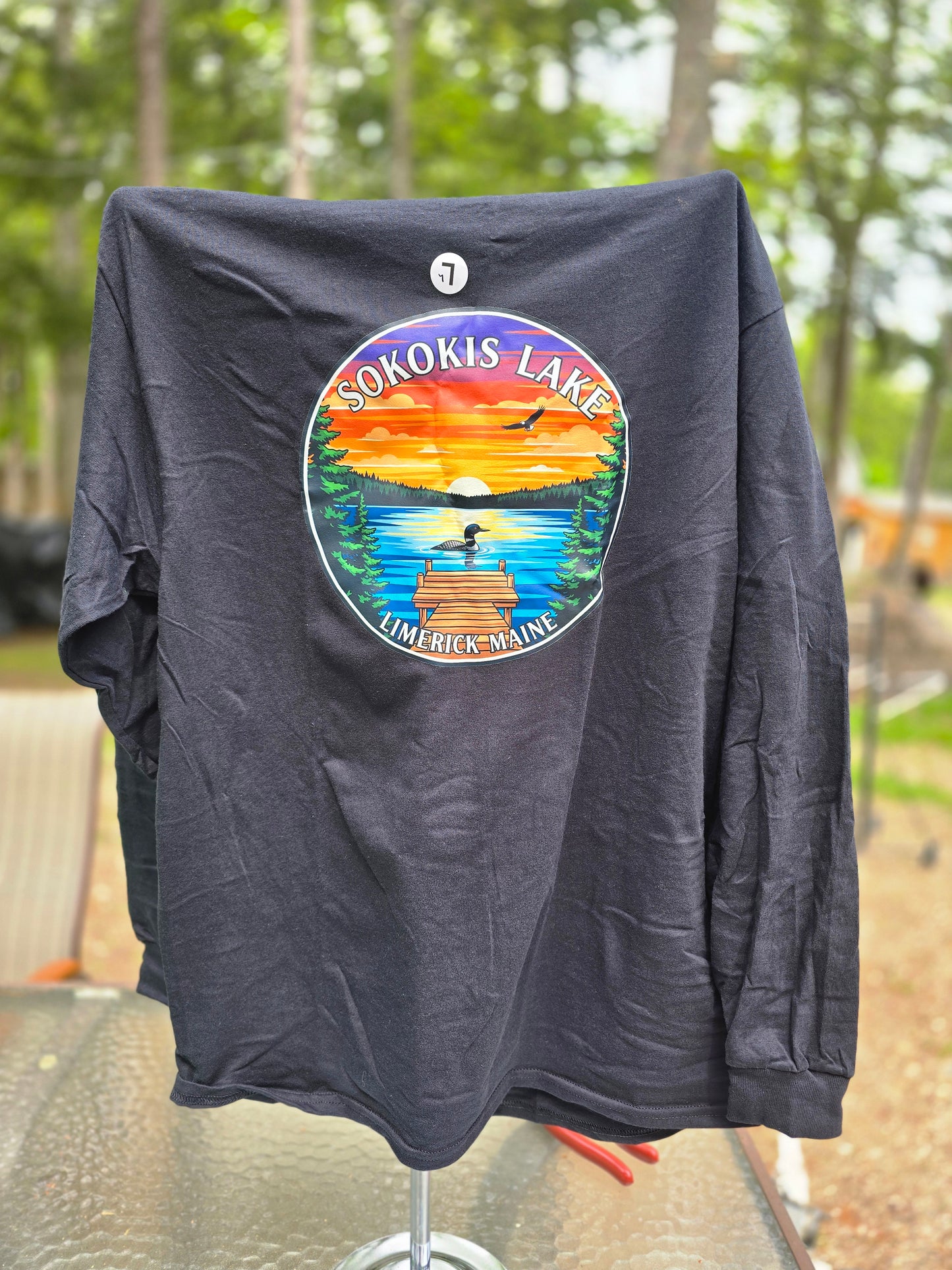 Sokokis Lake Long Sleeve Shirts with Sokokis Logo